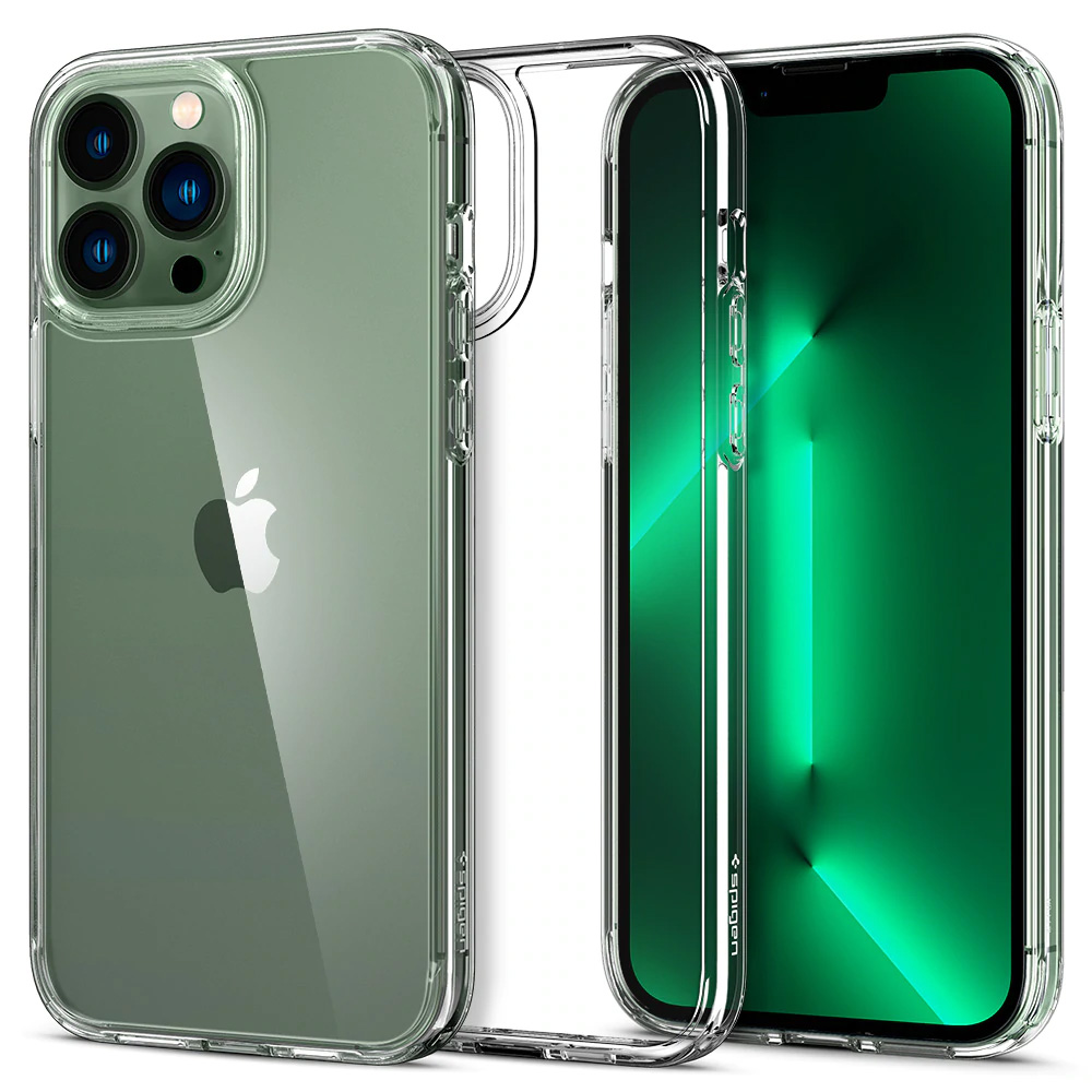 Spigen iPhone 13 Pro Case Ultra Hybrid / Crystal Hybrid Crystal Clear Casing Drop Protective with Air Cushion Technology iPhone 2021